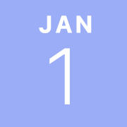 iPhoneアイコンカレンダー iPhone 15・ウルトラマリン