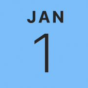 iPhoneアイコンカレンダー blue