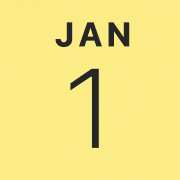 iPhoneアイコンカレンダー yellow