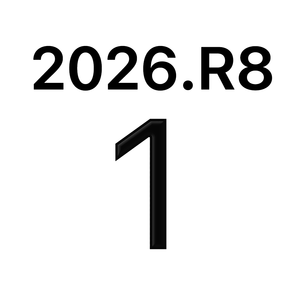 アイコンカレンダー　西暦・和暦・黒
