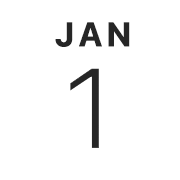 iPhoneアイコンカレンダー　iOS18 黒文字