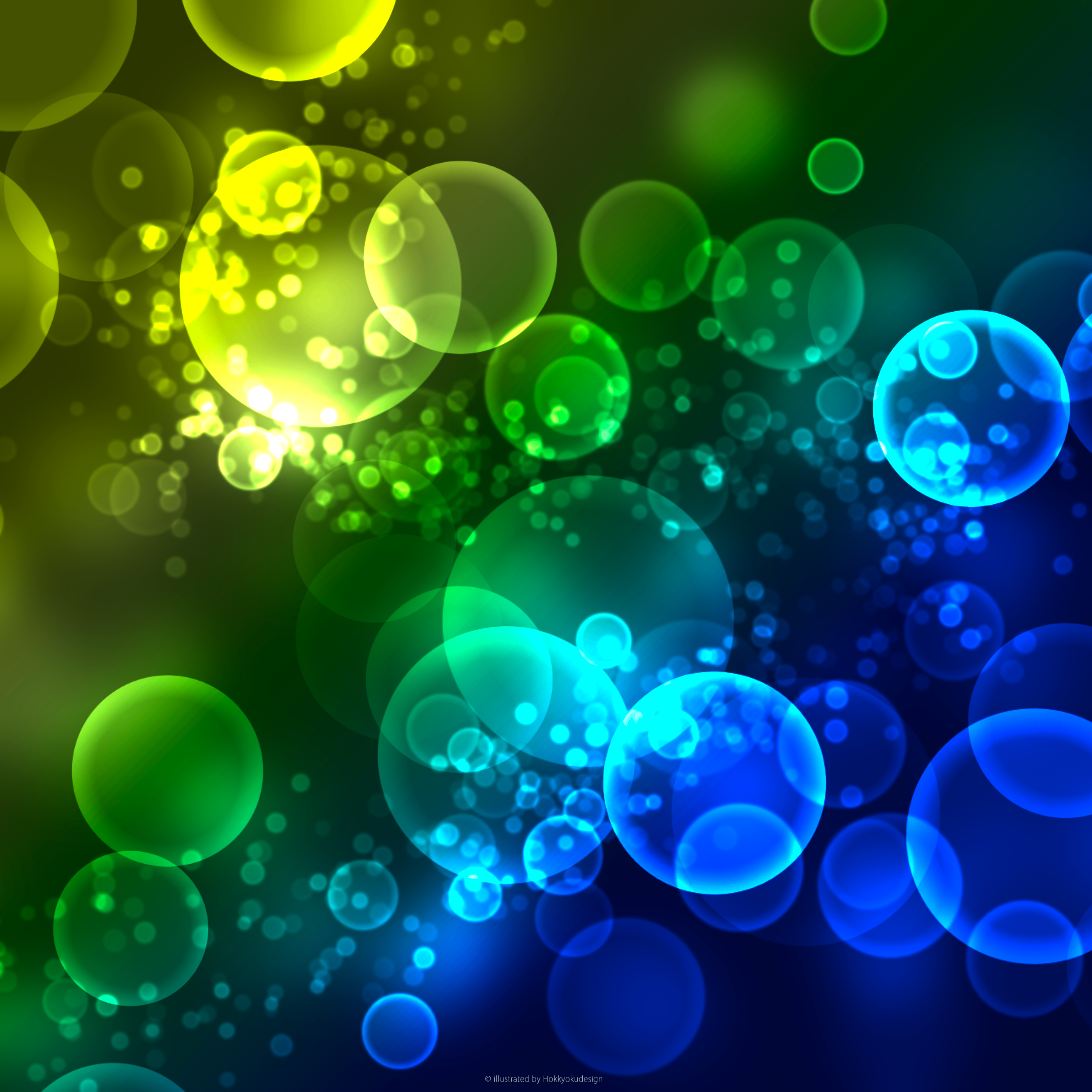 iPhone壁紙「玉ボケ」