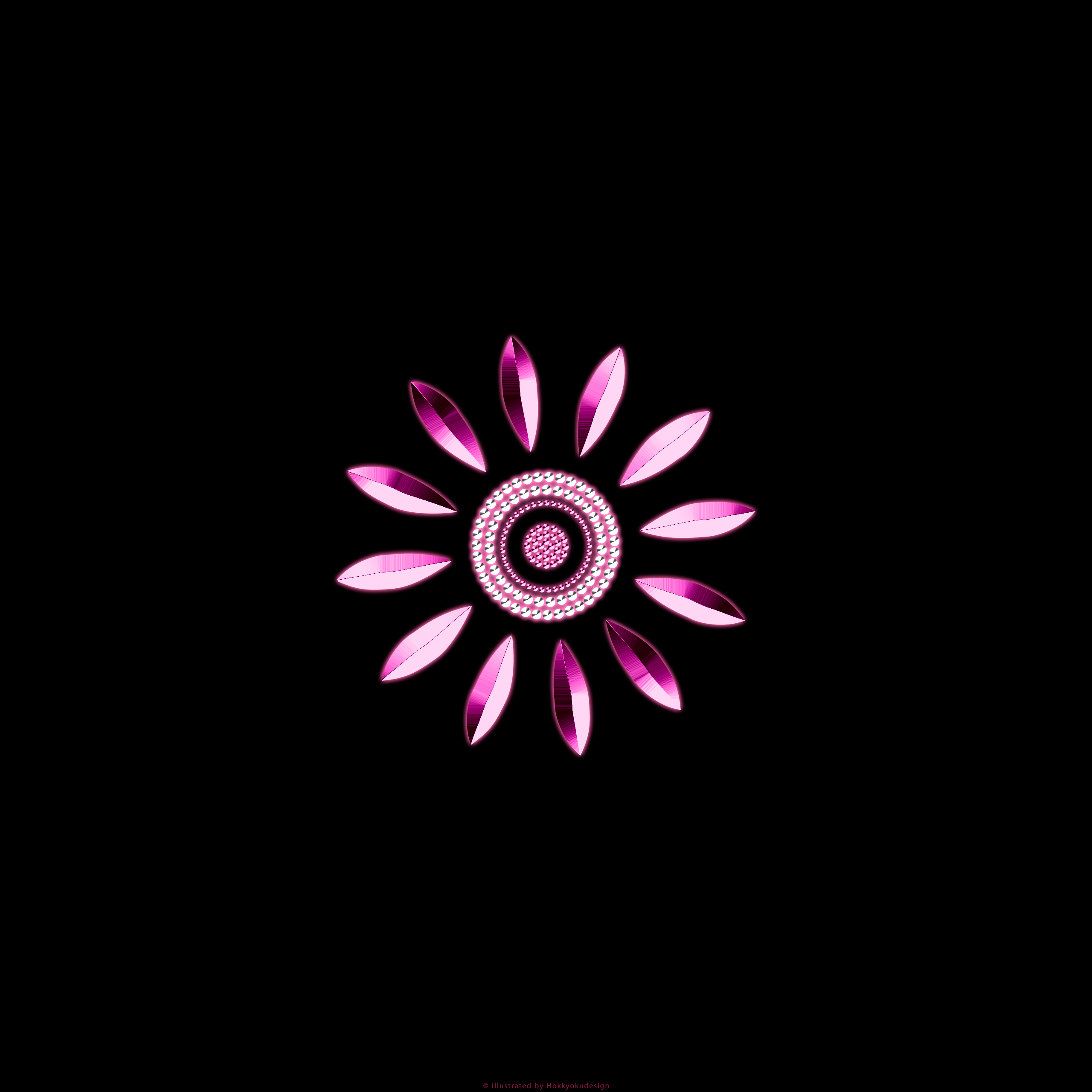 iPhone6,6 Plus用花の壁紙