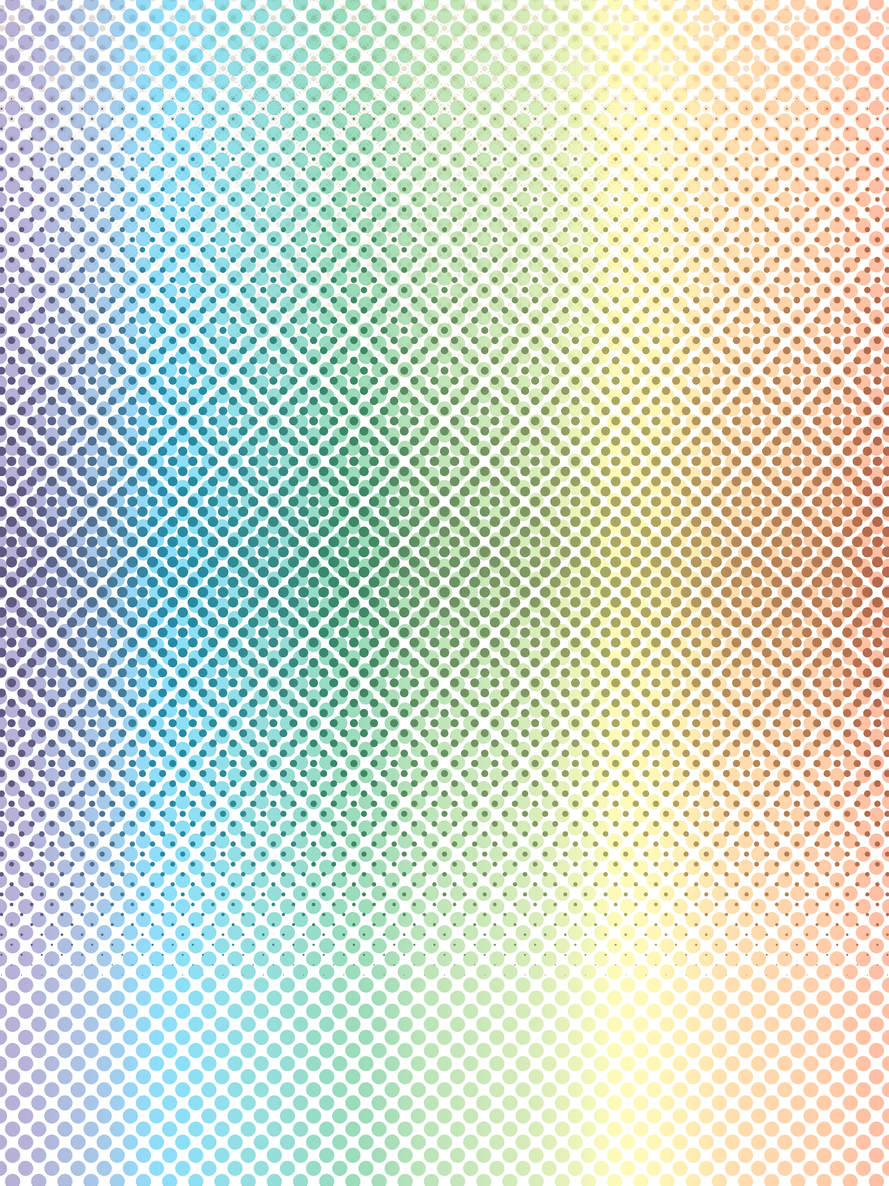 iPhone / Android用壁紙　レインボートーン