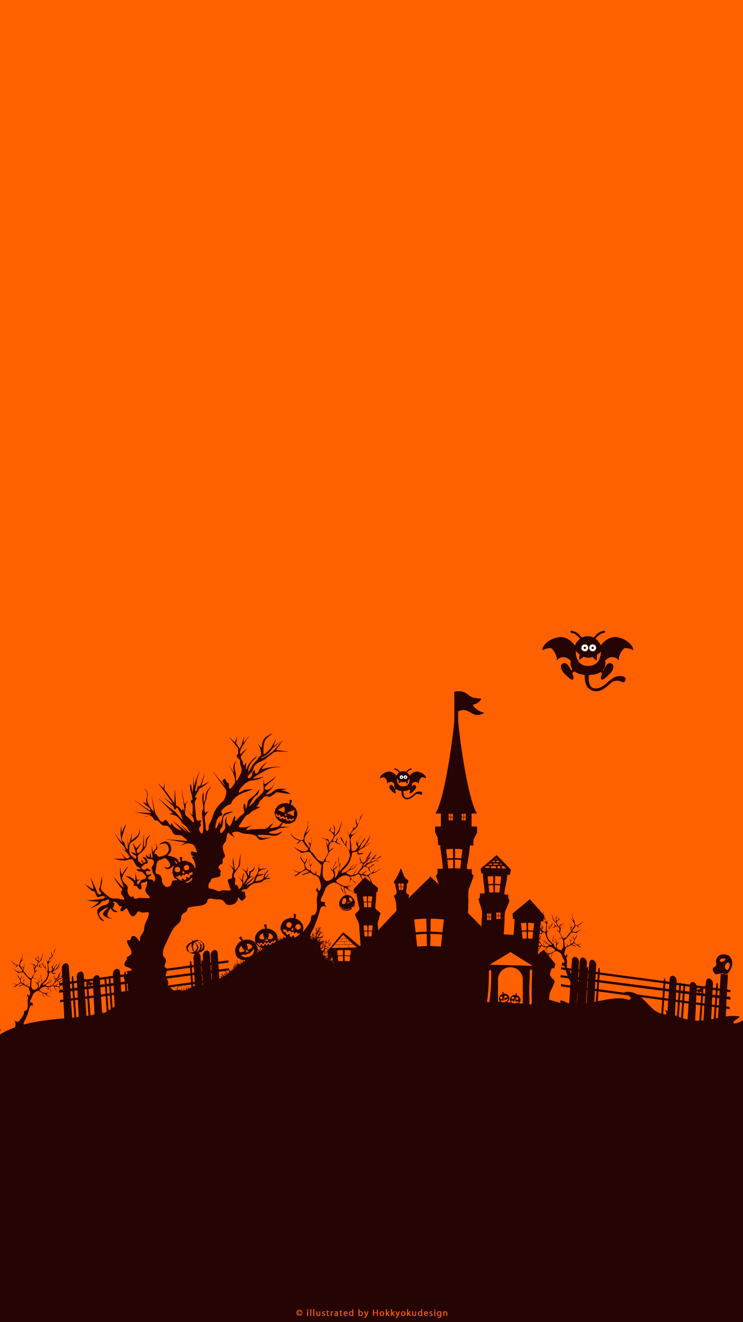 iPhoneハロウィン待受け壁紙