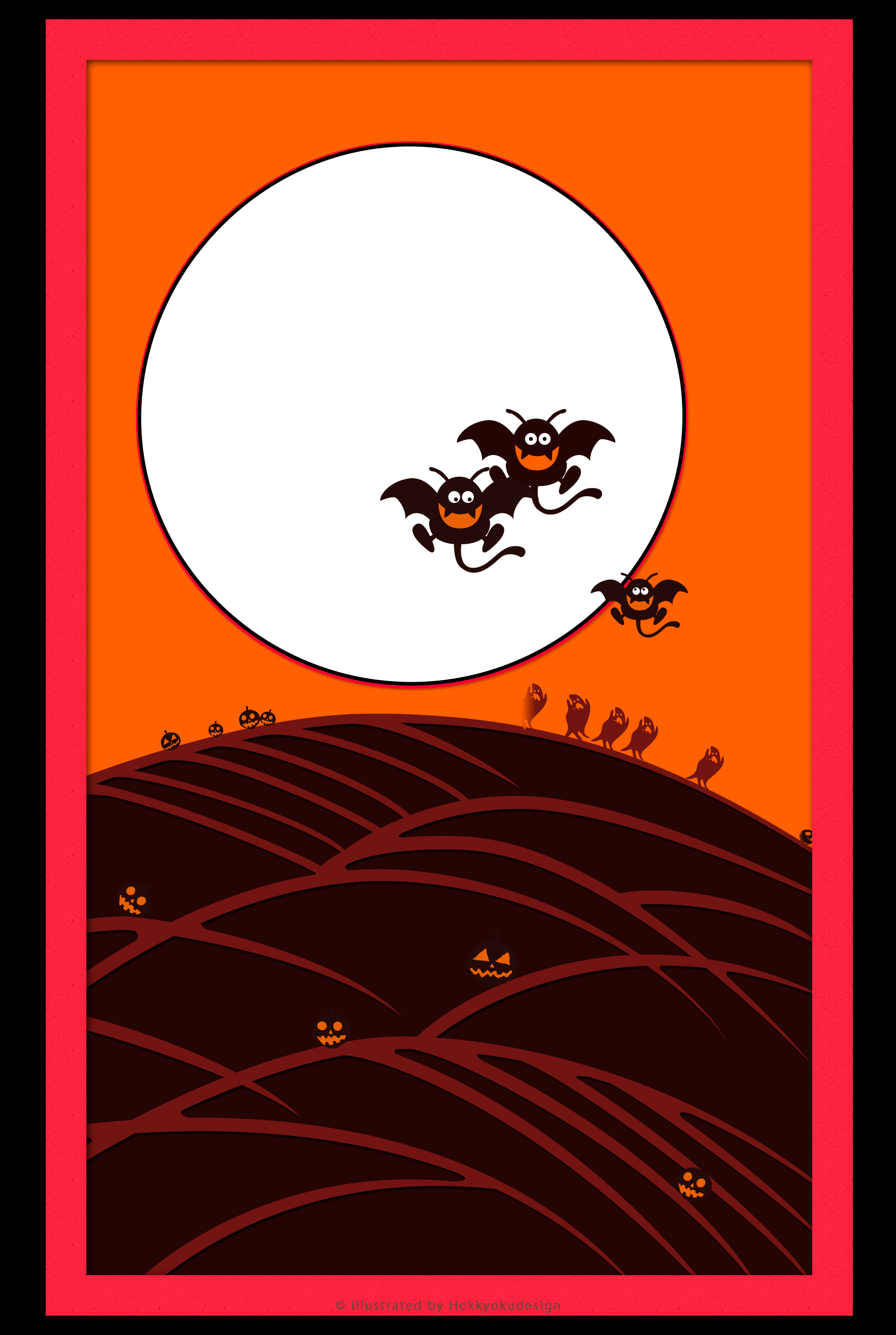 iPhoneハロウィン待受け壁紙