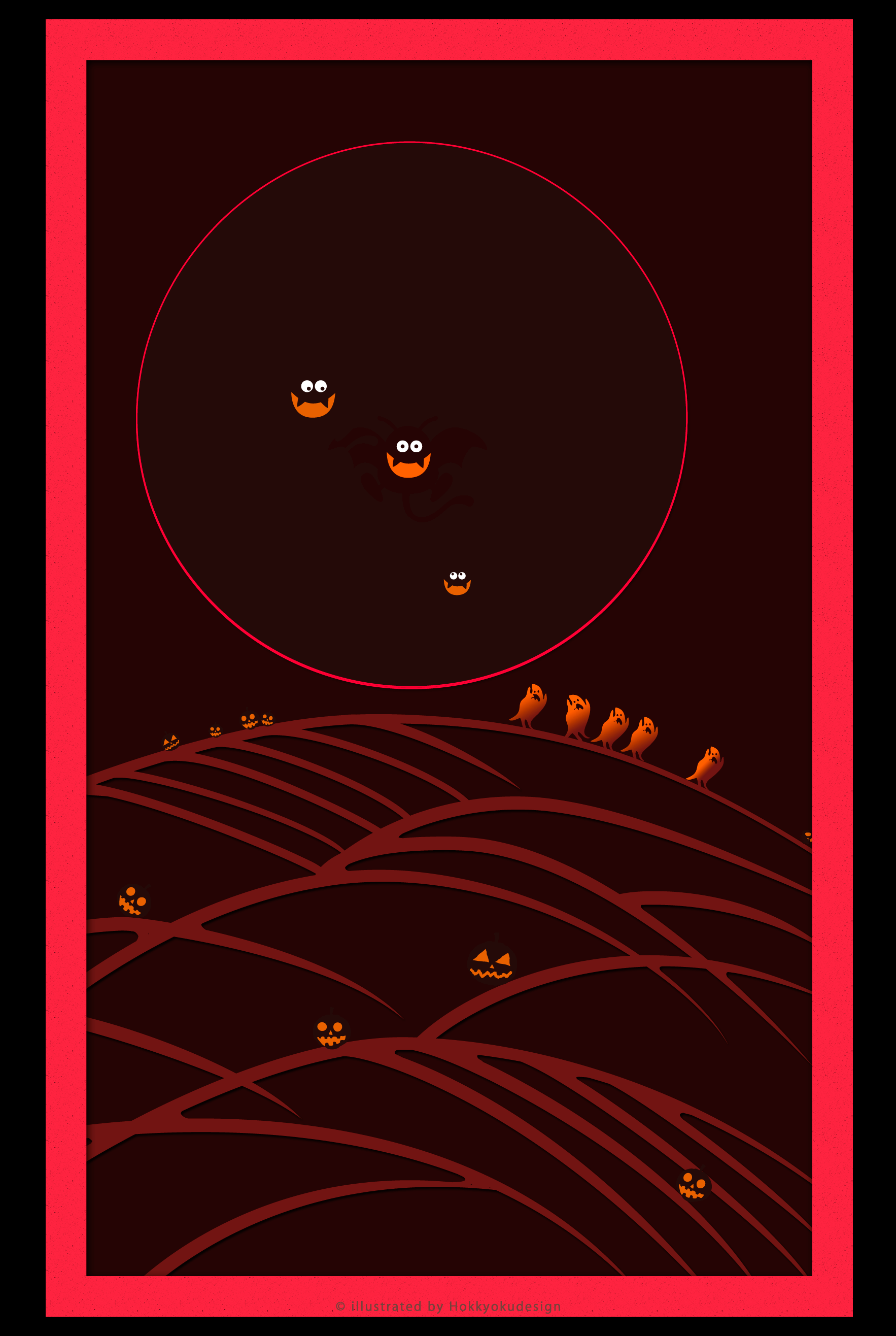 iPhoneハロウィン待受け壁紙