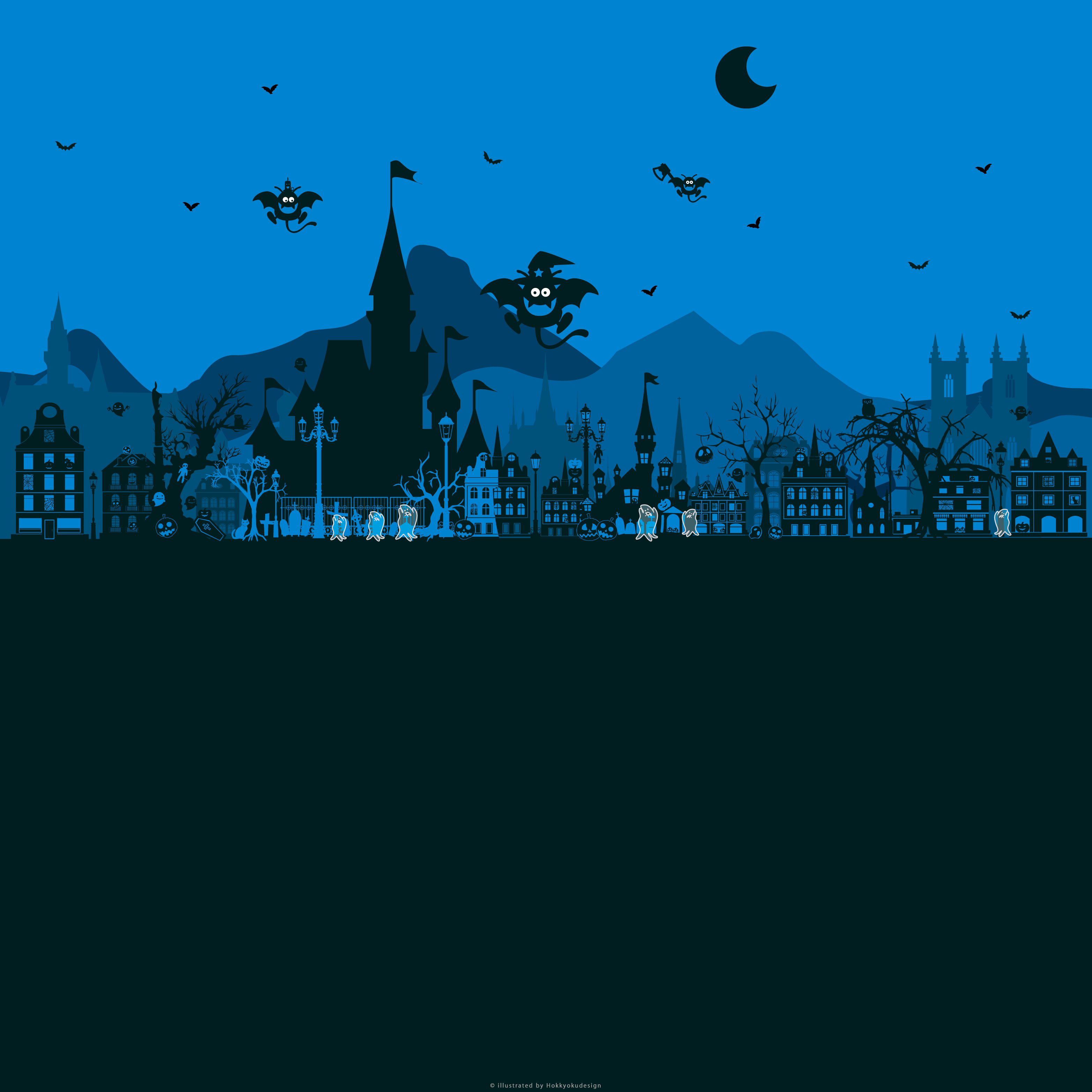 iPhoneハロウィン待受け壁紙