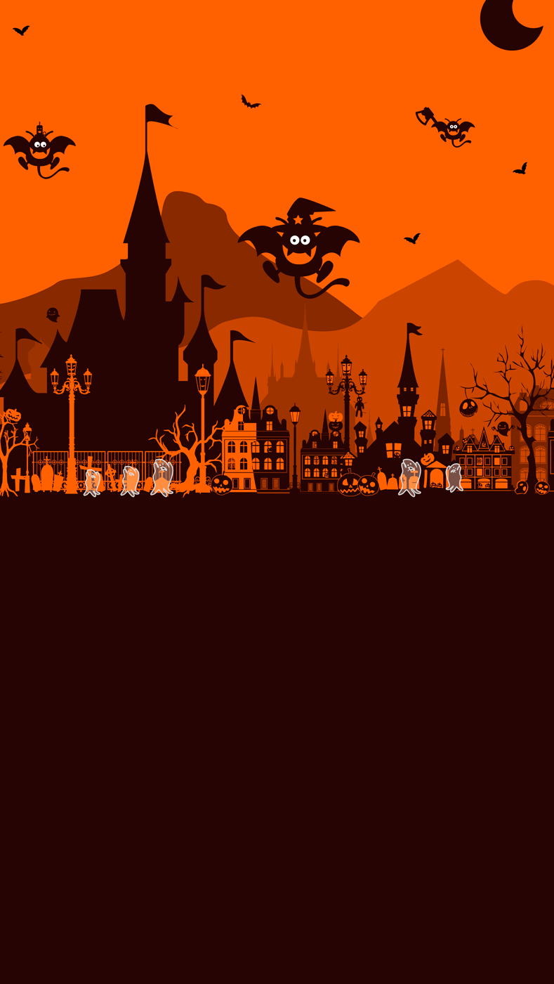 iPhoneハロウィン待受け壁紙