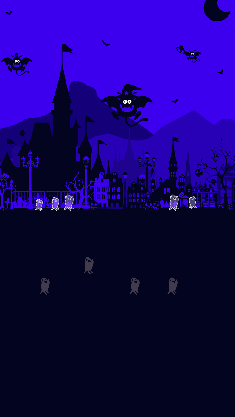 iPhone　ハロウィン動く壁紙