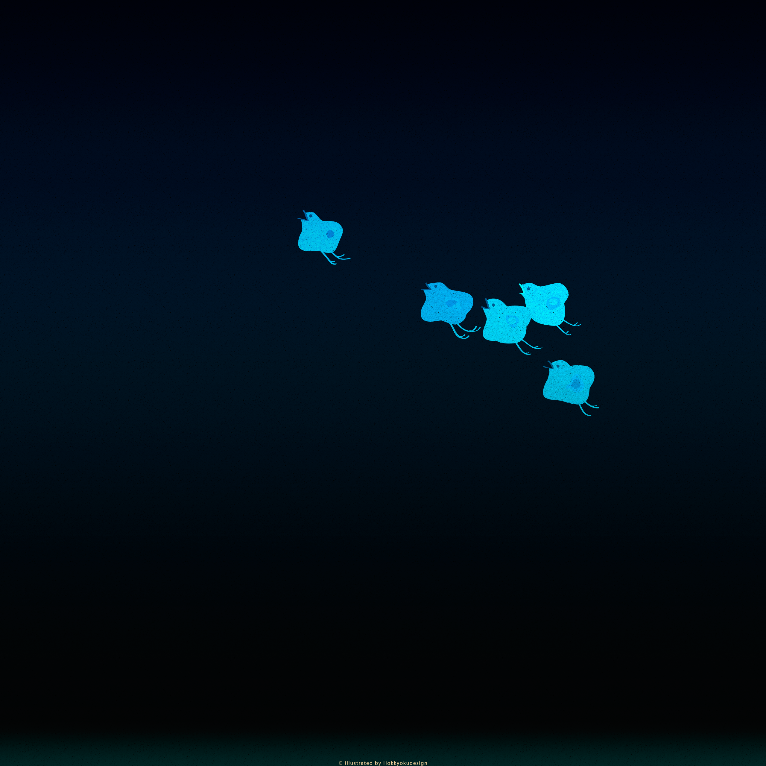 ドックが消える日本の壁紙 千鳥