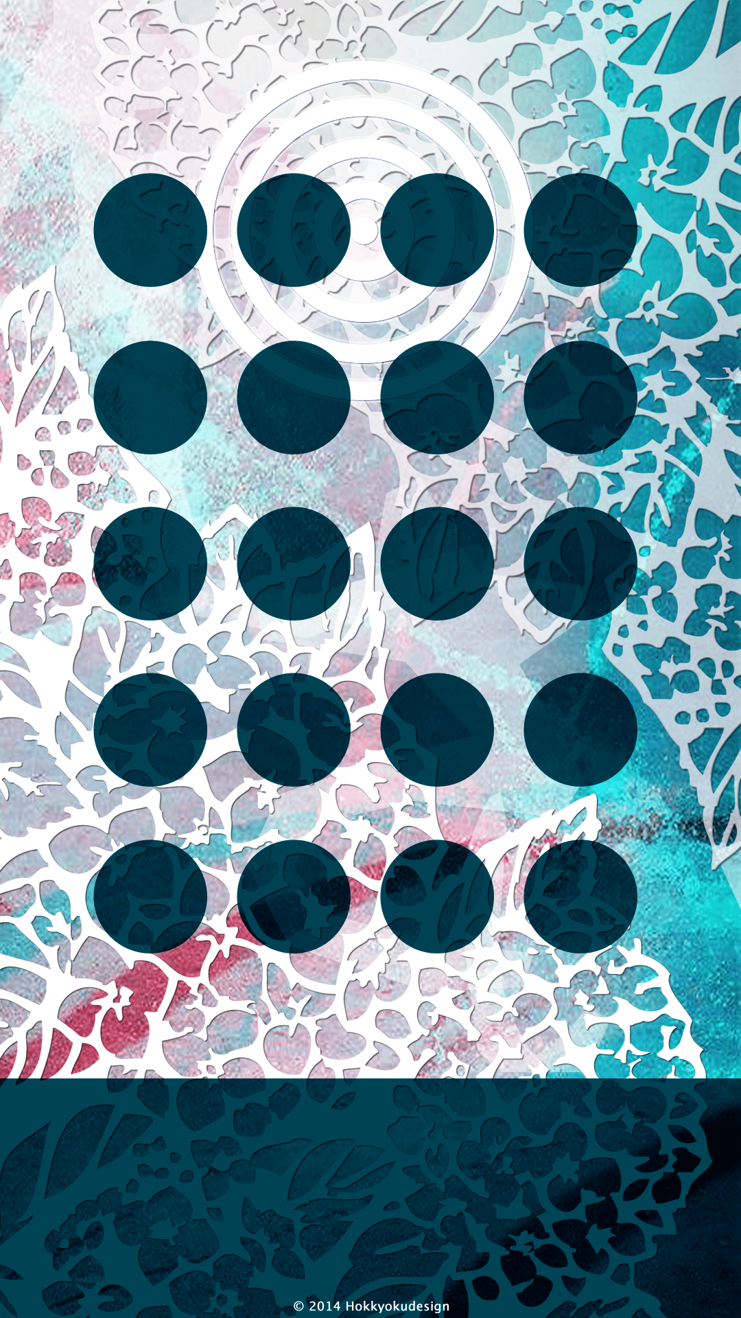 iPhone,iOS7 日本の壁紙　あじさい壁紙