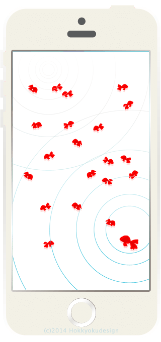 HDサイズ壁紙 日本の夏風景壁紙　金魚