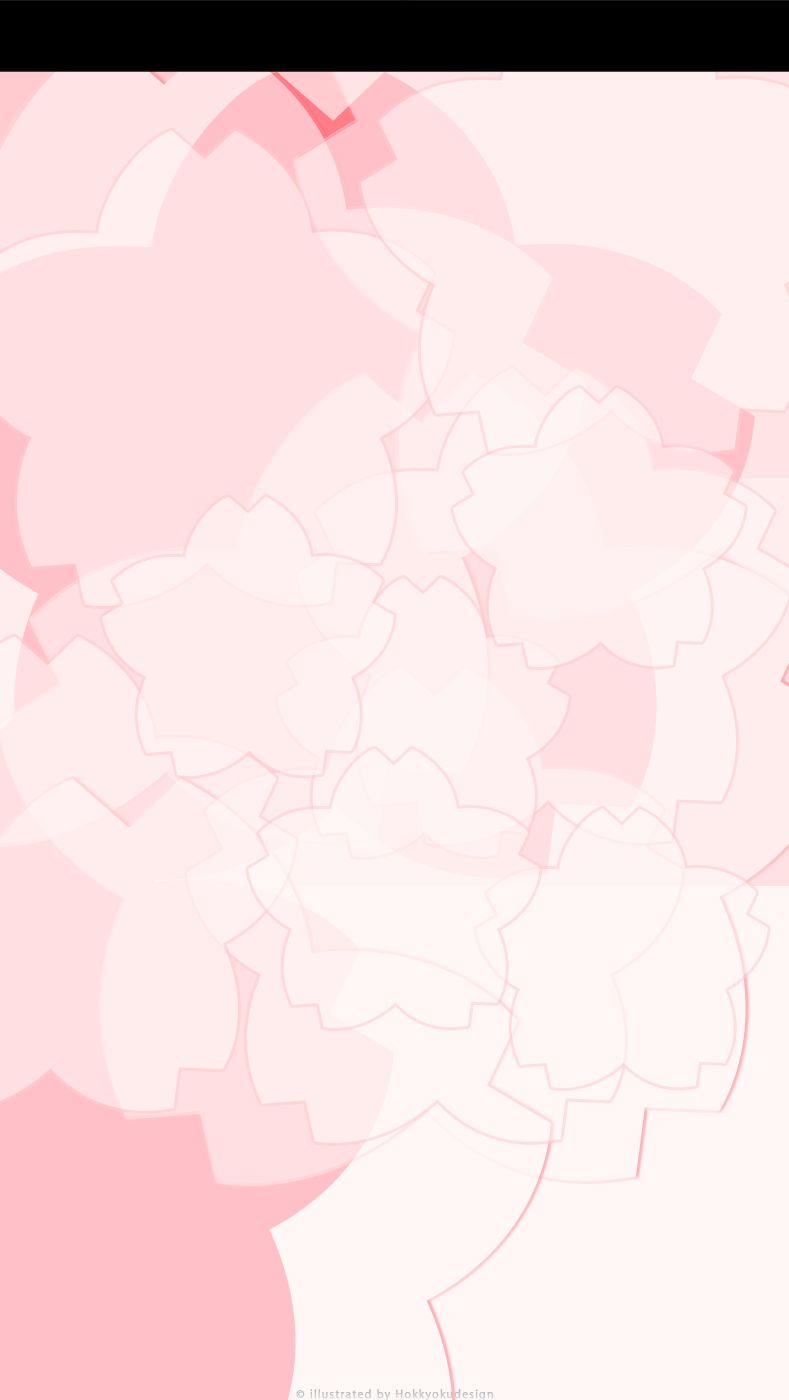 iPhone、Android用桜の壁紙