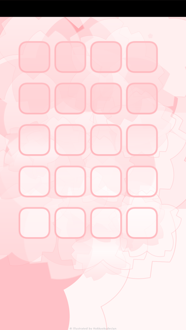 iPhone、Android用桜の壁紙