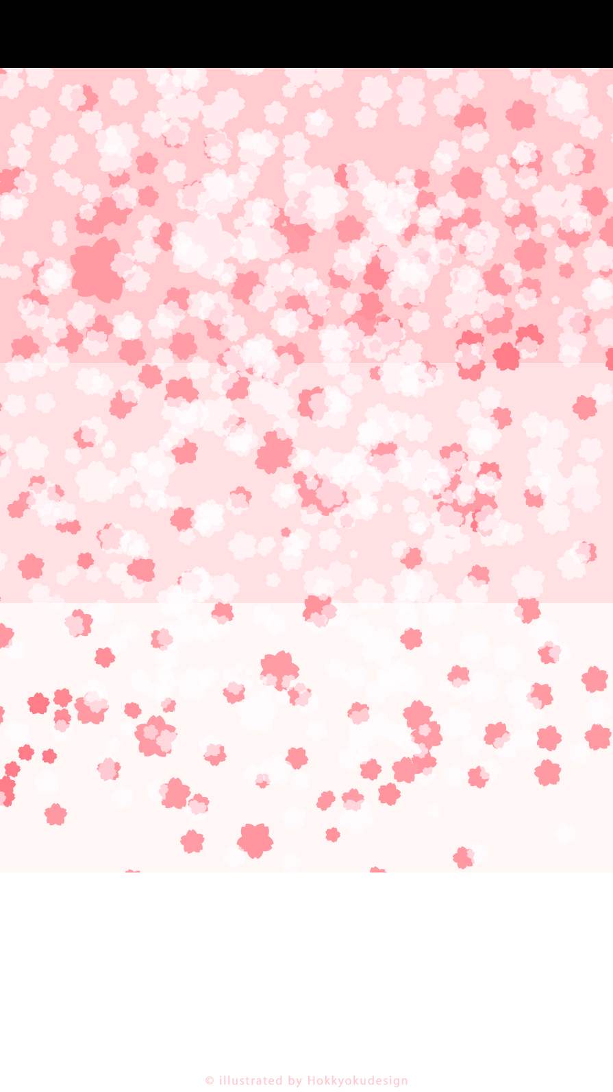 iPhone、Android用桜の壁紙