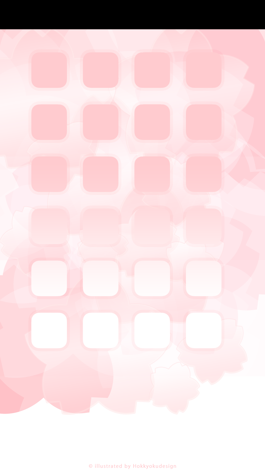 iPhone、Android用桜の壁紙