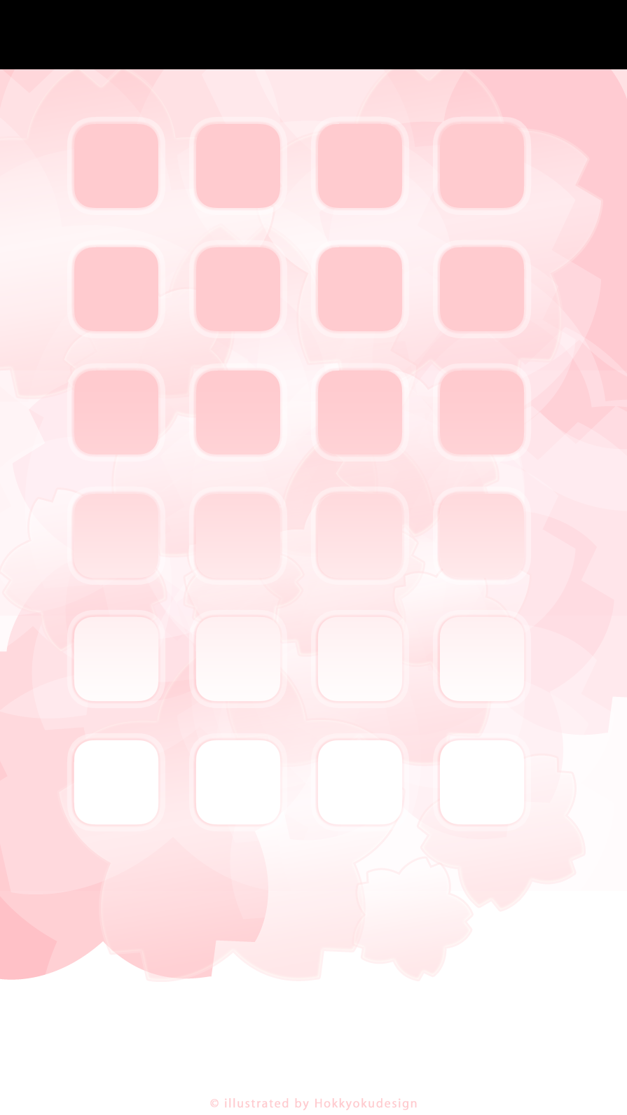 iPhone、Android用桜の壁紙