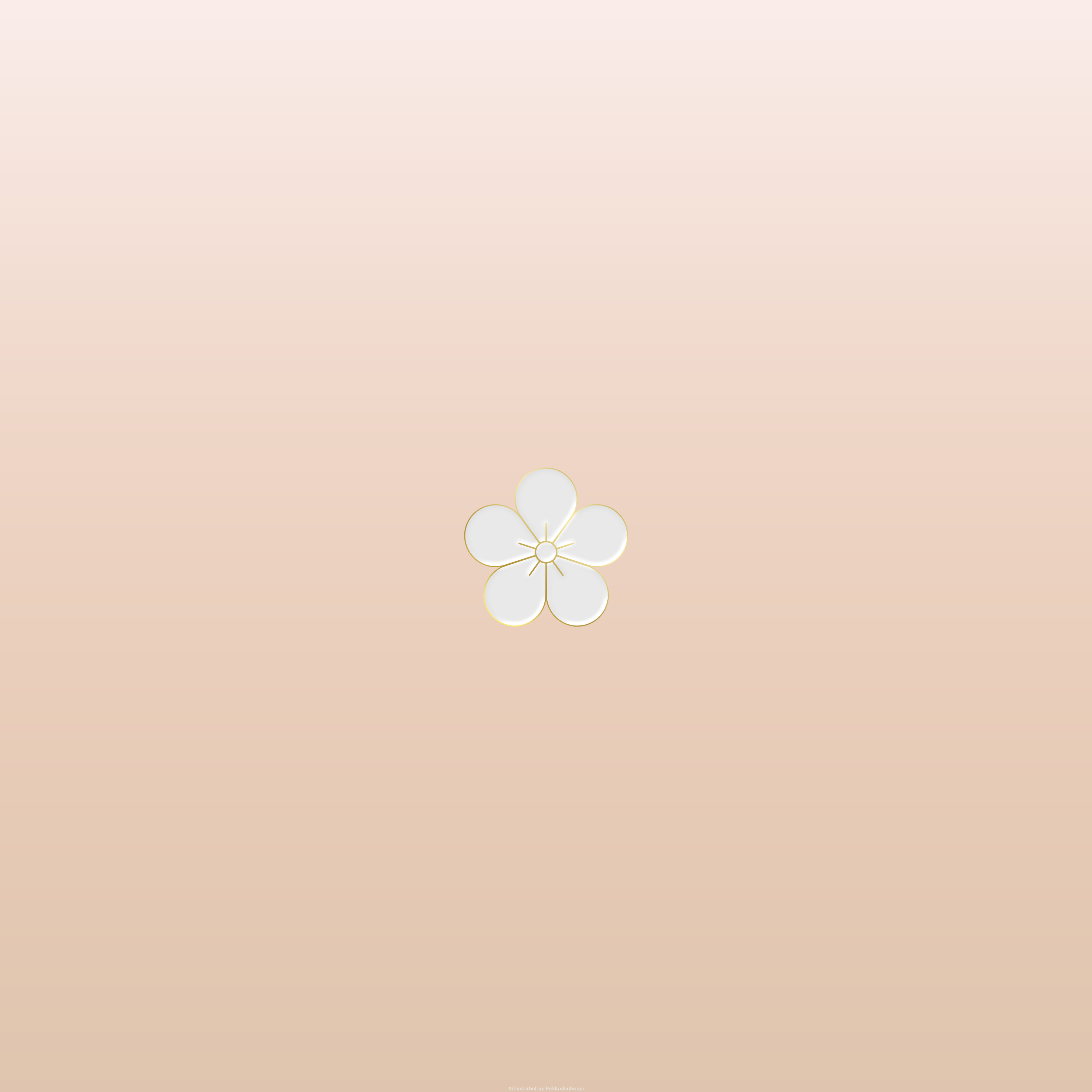 iPhone和風壁紙・梅