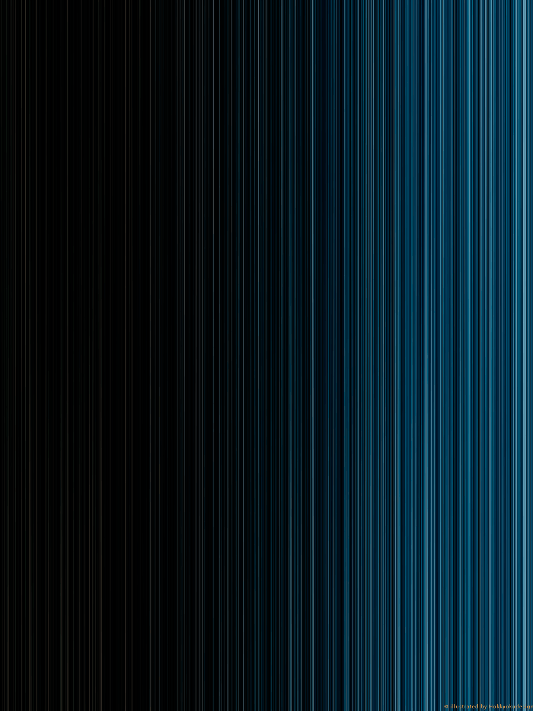 ヘアラインの壁紙　Deep night