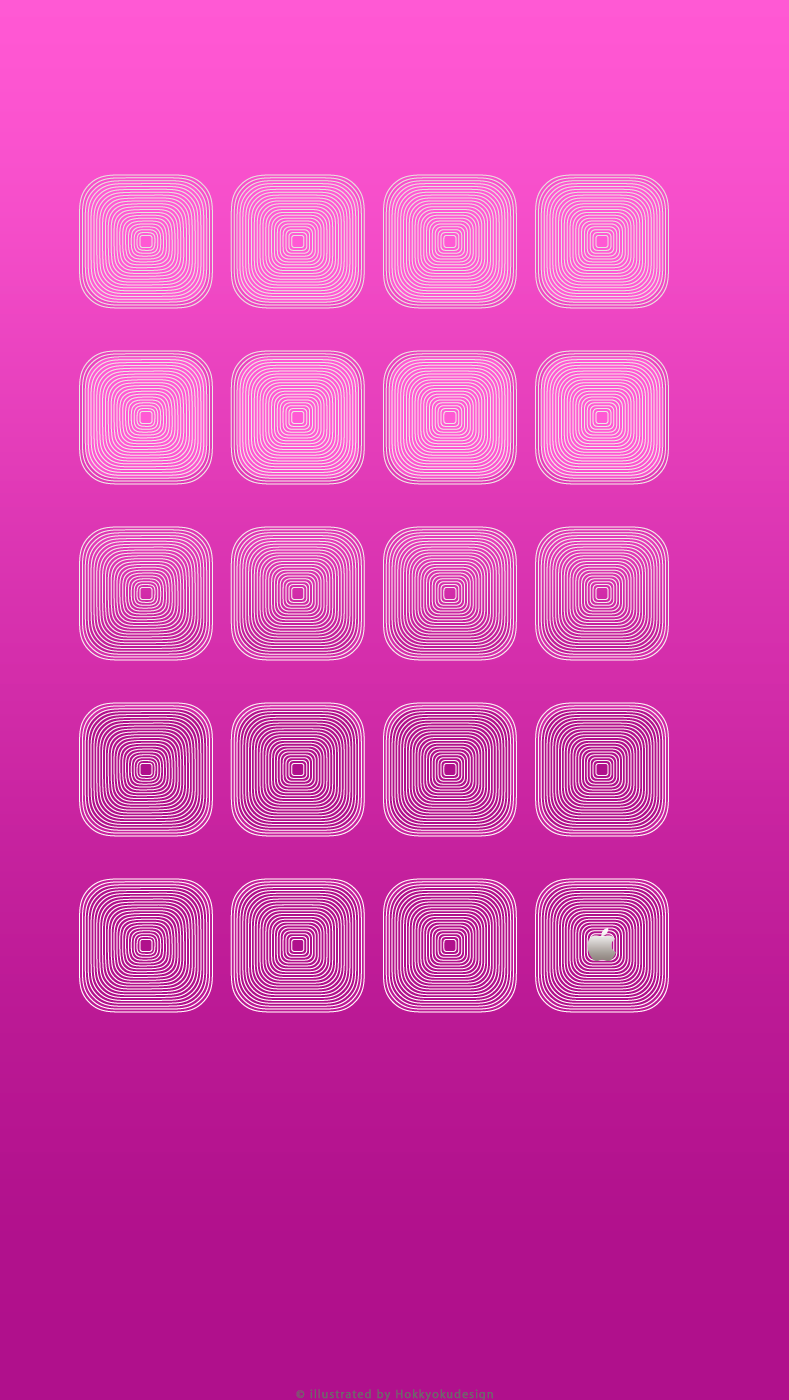 iPhone5,5s,5c 動く棚の壁紙