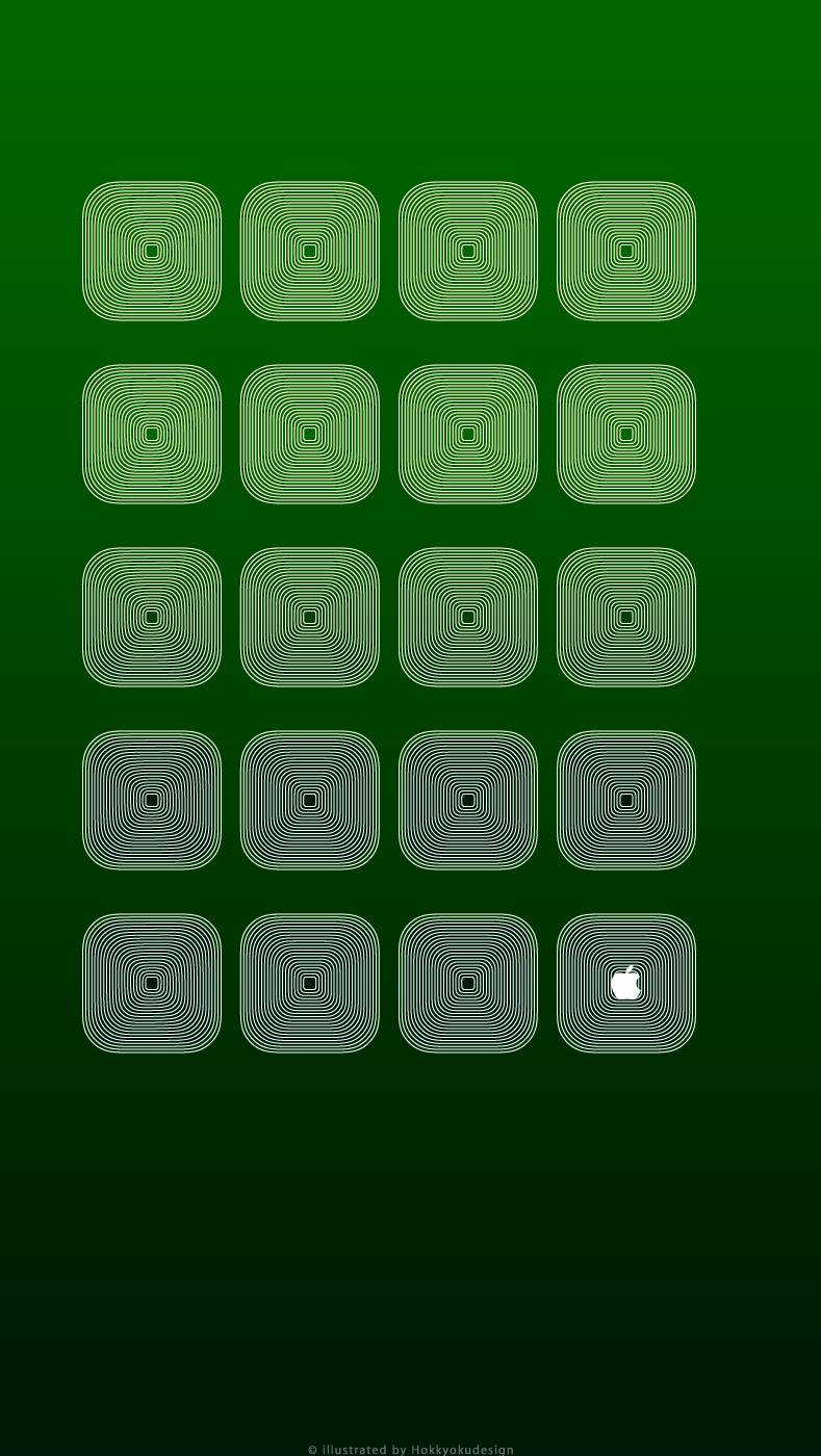 iPhone5,5s,5c 動く棚の壁紙