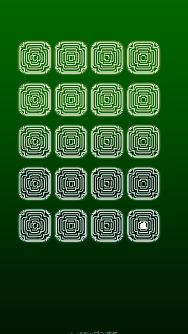 iPhone5,5s,5c 動く棚の壁紙