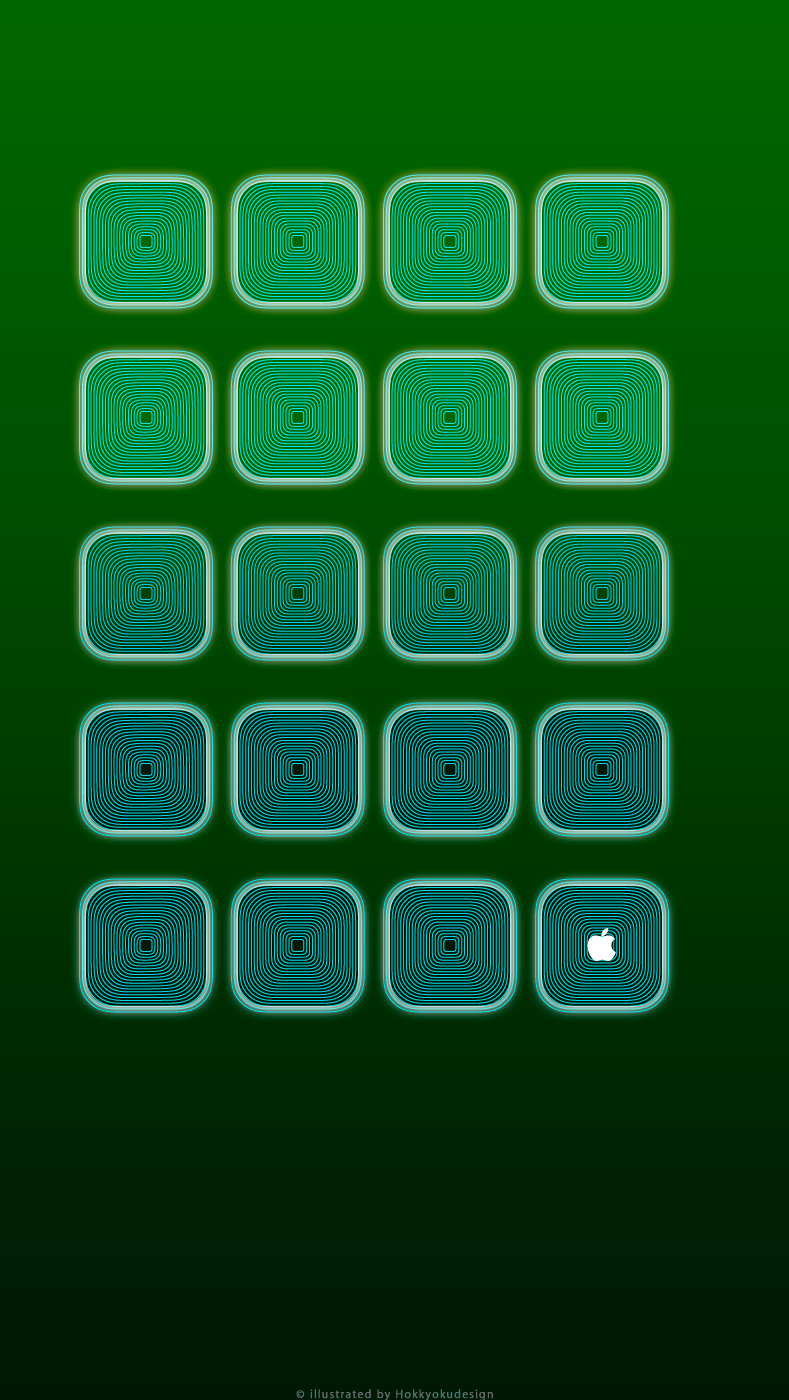 iPhone5,5s,5c 動く棚の壁紙