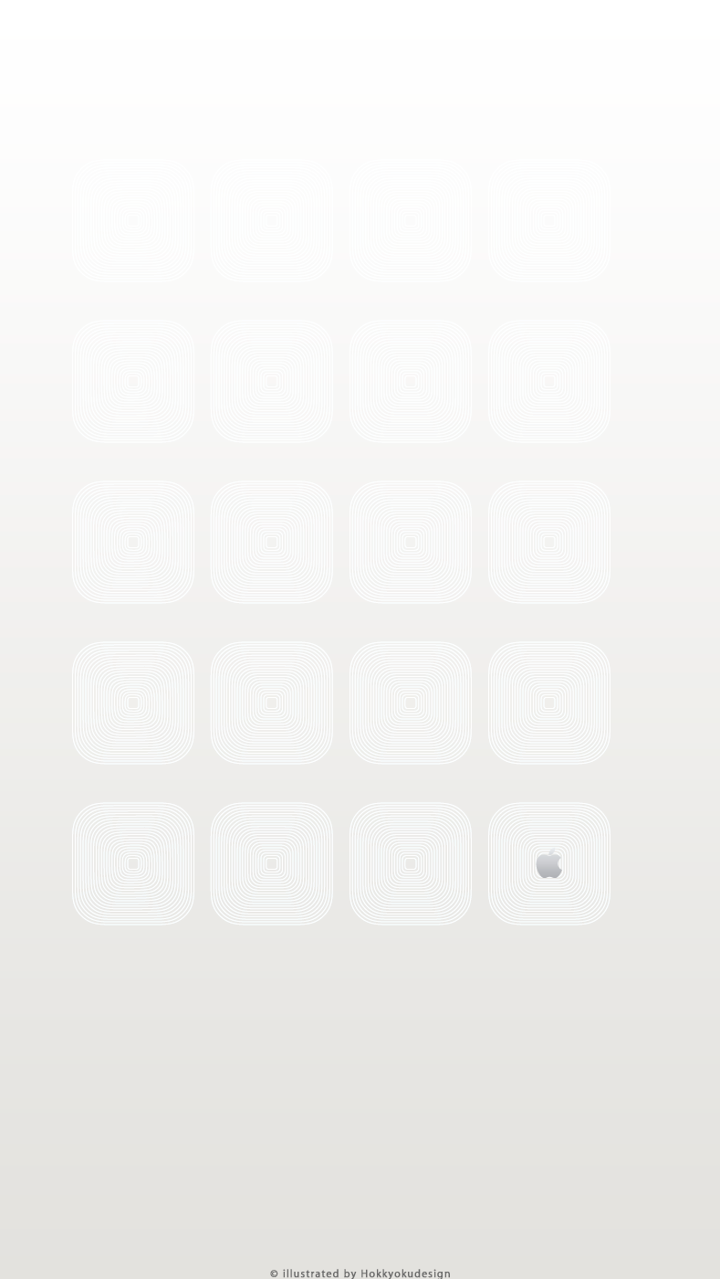 iPhone5,5s,5c 動く棚の壁紙