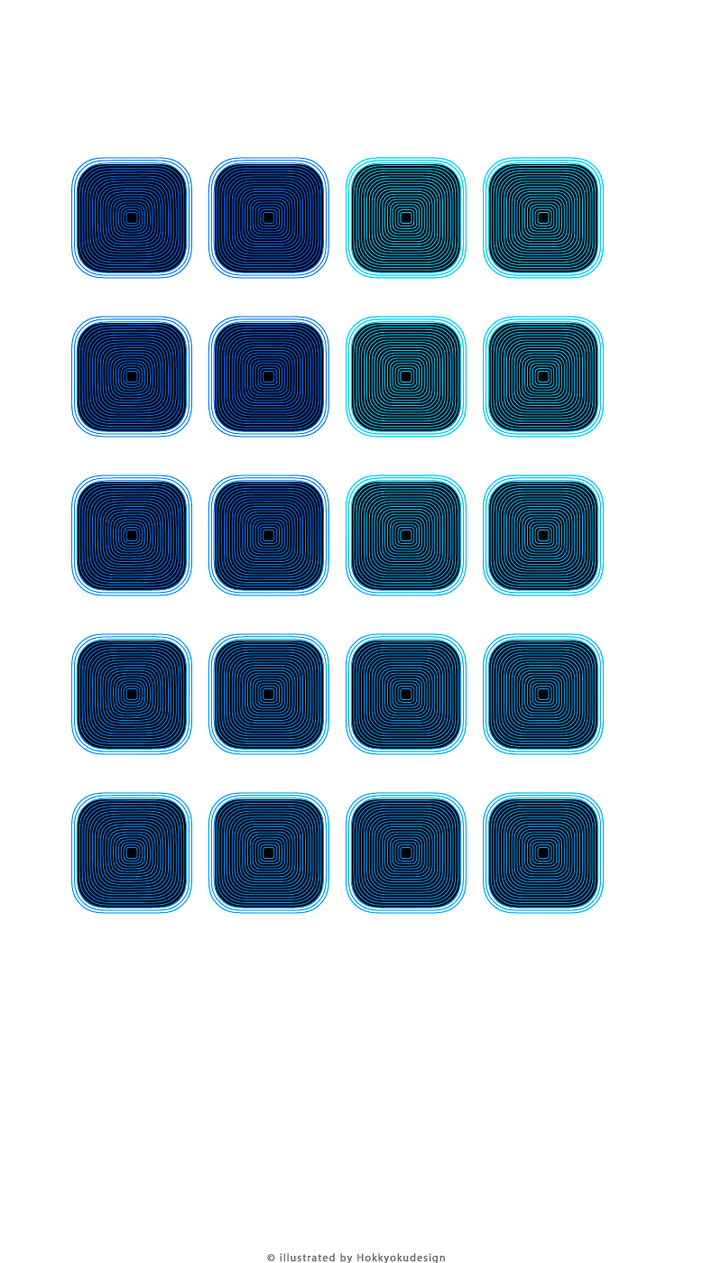 iPhone5,5s,5c 動く棚の壁紙