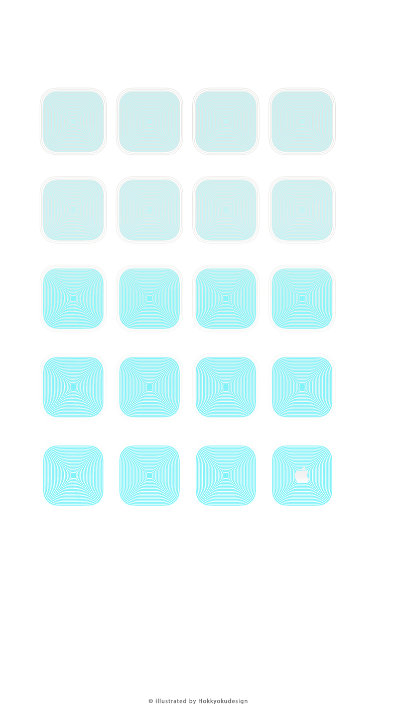 iPhone5,5s,5c 動く棚の壁紙