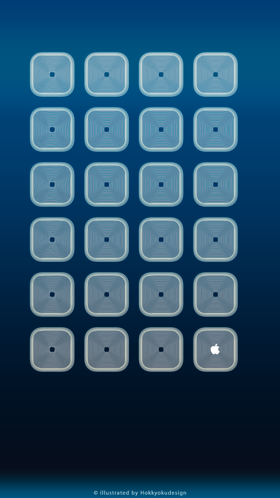 iPhone6 動く棚の壁紙