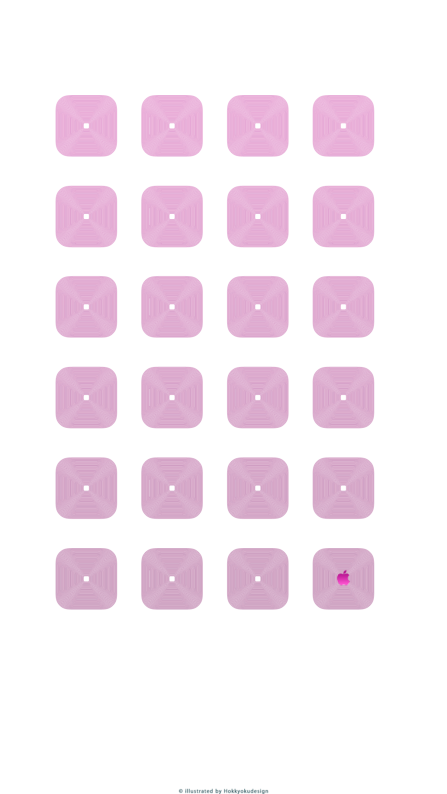 iPhone6Plus 動く棚の壁紙