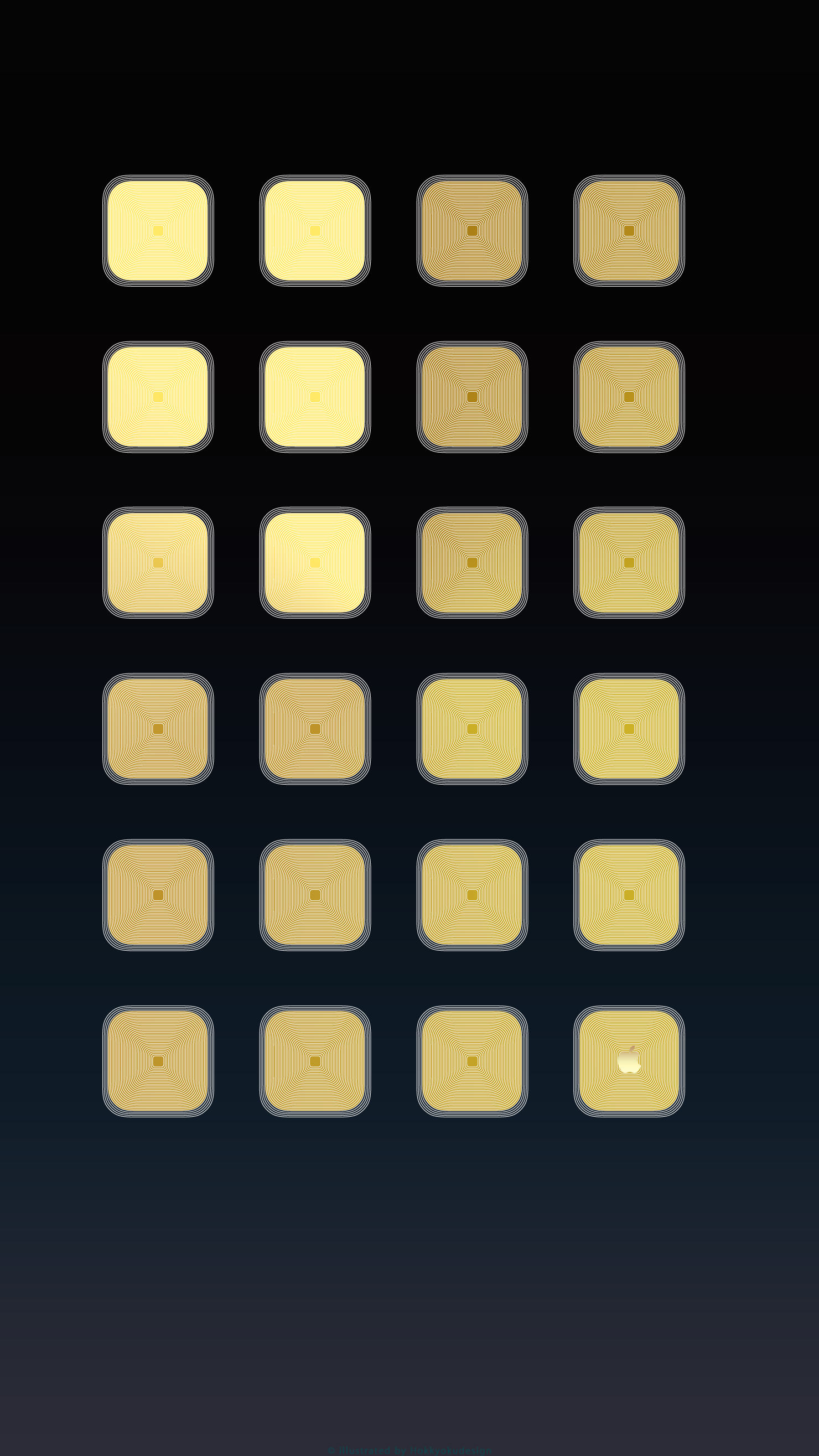 iPhone6Plus 動く棚の壁紙