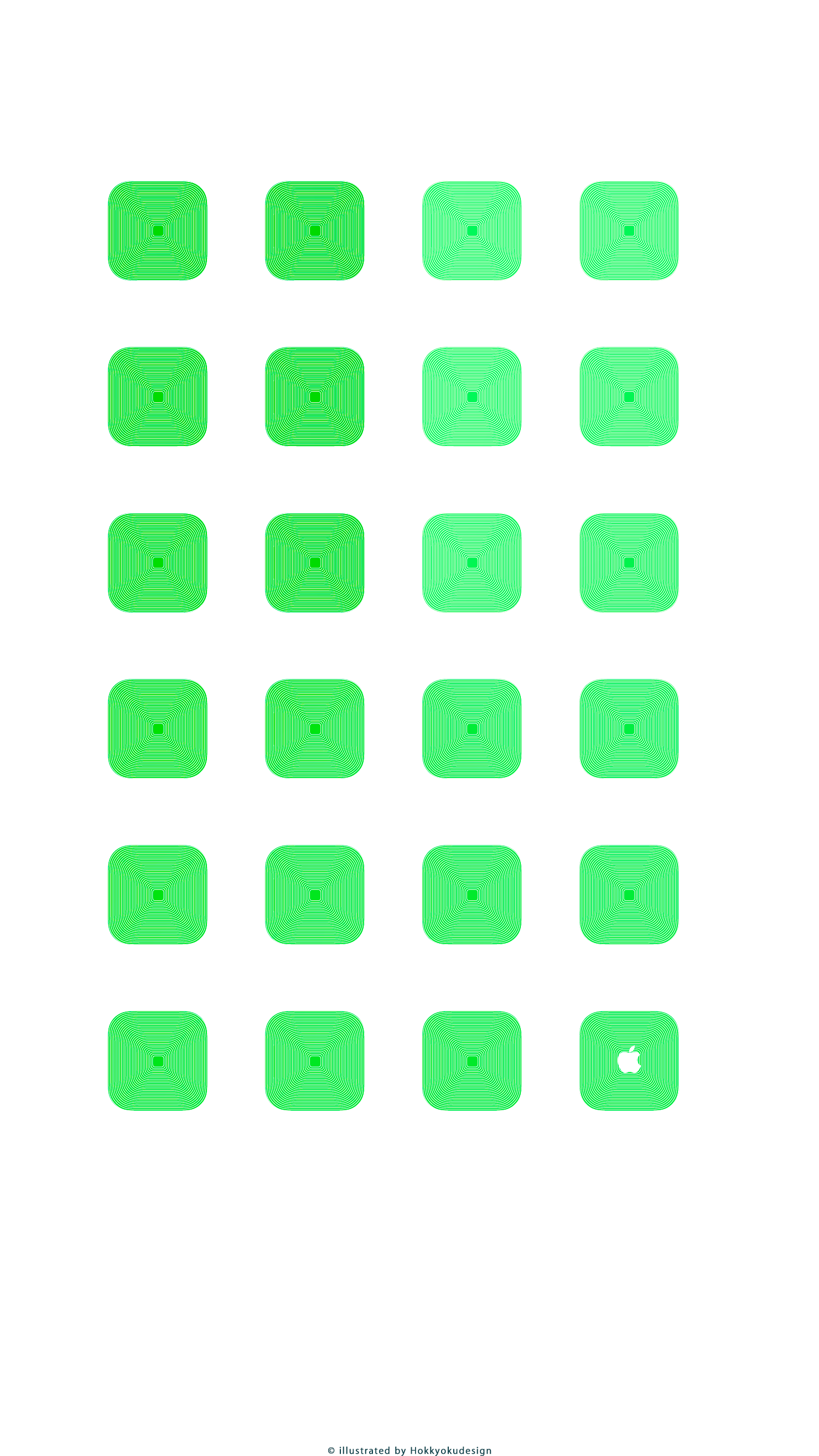 iPhone6Plus 動く棚の壁紙