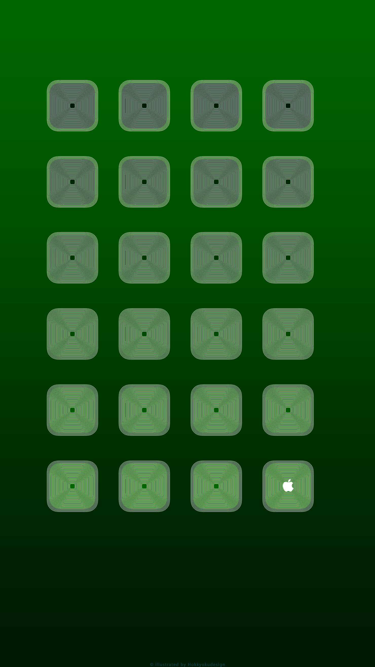iPhone6Plus 動く棚の壁紙