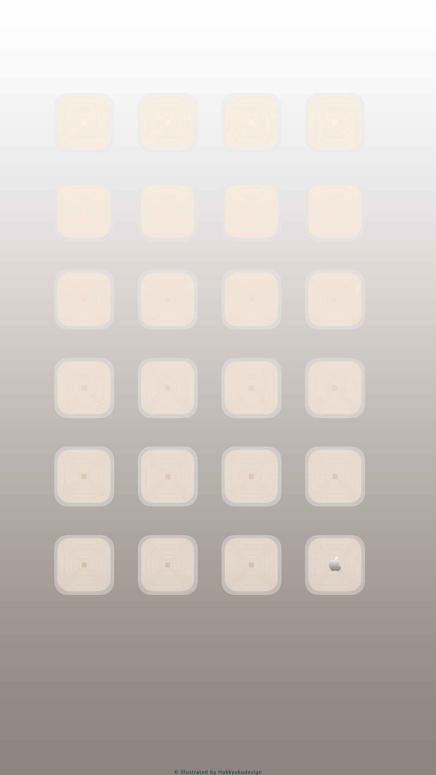 iPhone6Plus 動く棚の壁紙