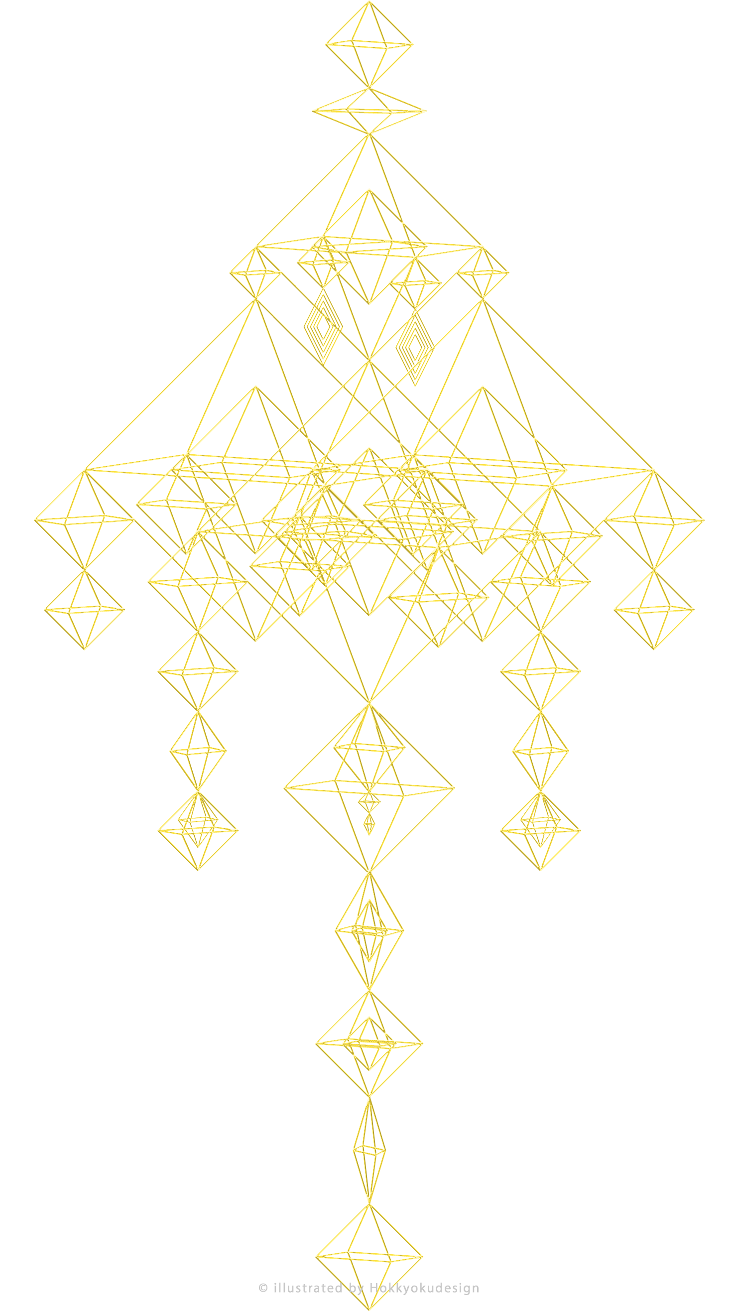 iPhone6 クリスマス　ヒンメリの壁紙