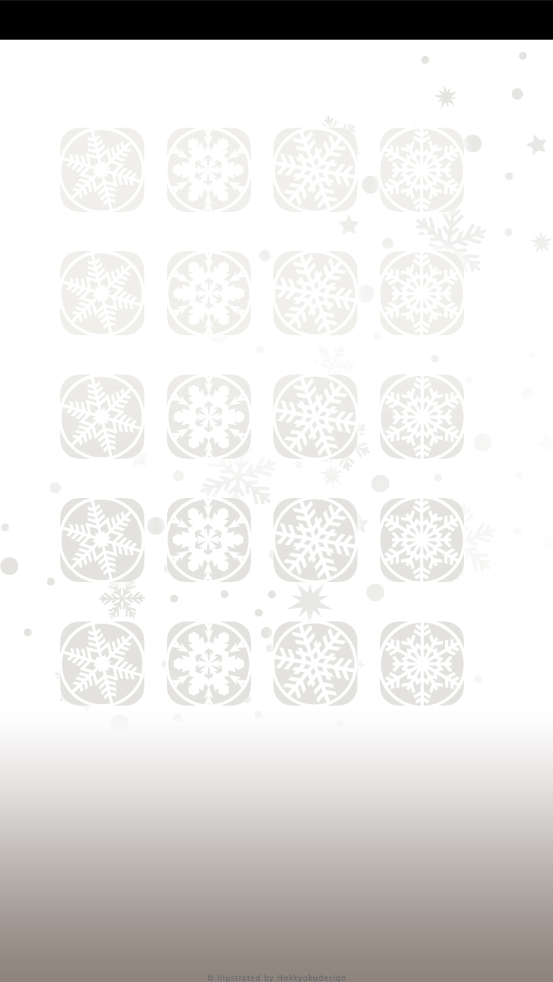 iPhone5,5s,5c クリスマス棚の壁紙