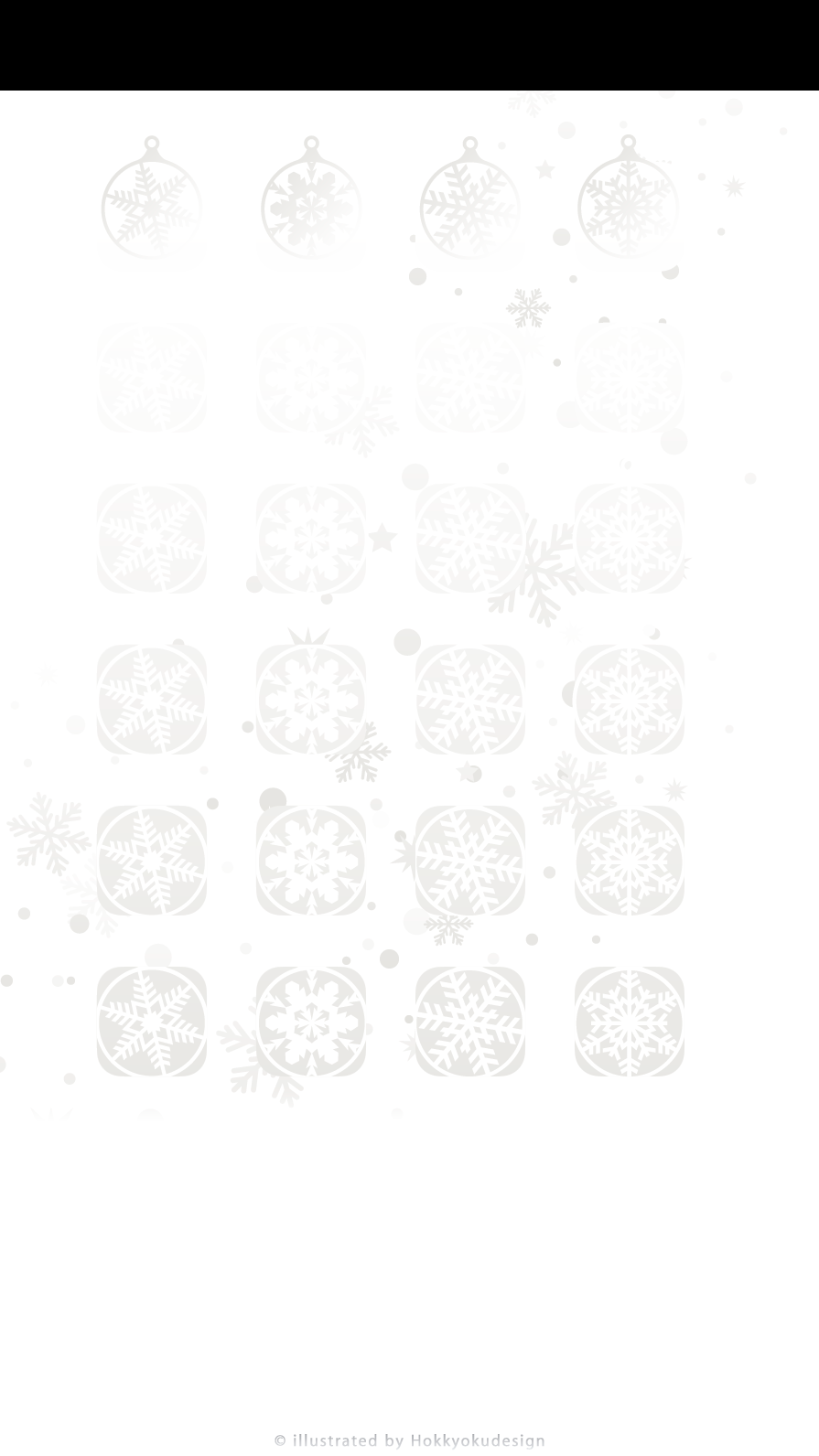 iPhone6 クリスマス棚の壁紙