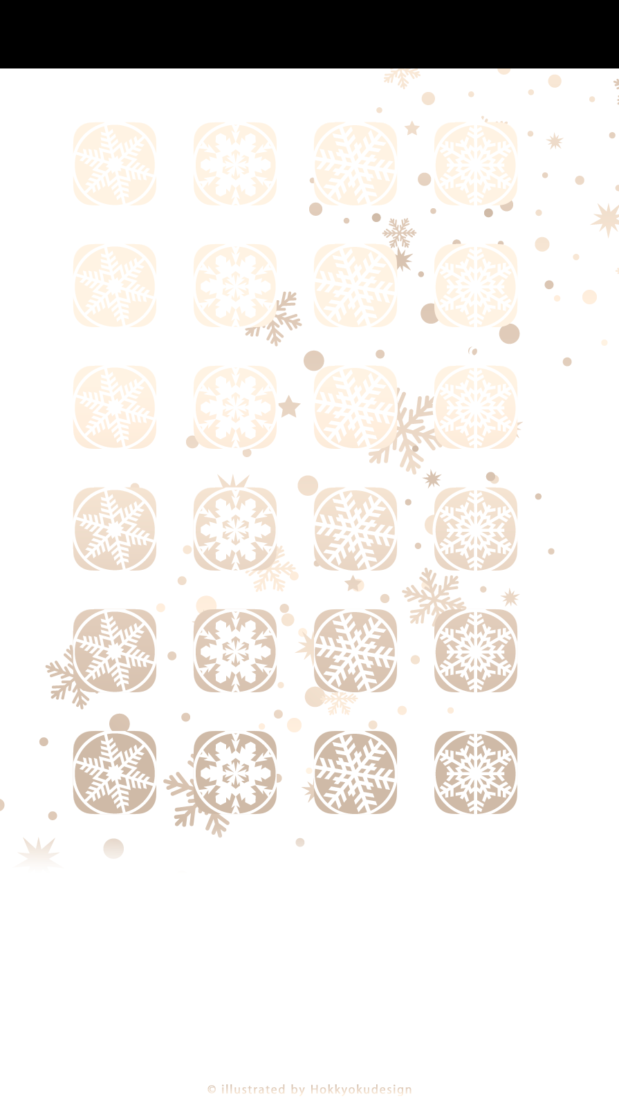 iPhone6 クリスマス棚の壁紙