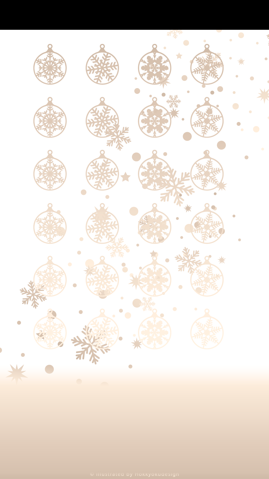 iPhone6 クリスマス棚の壁紙