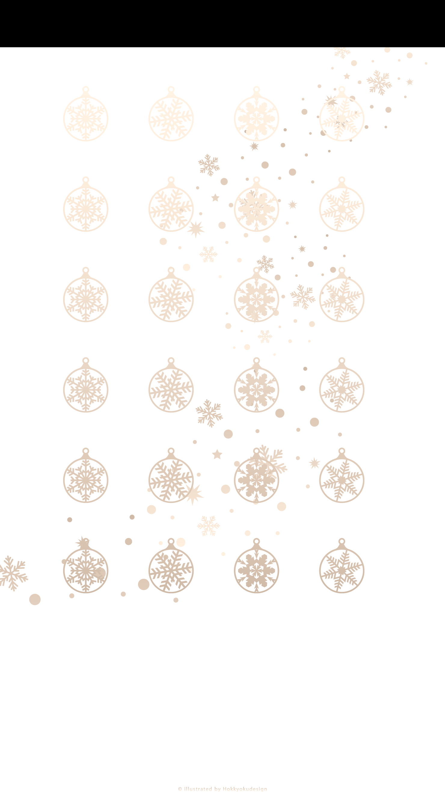 iPhone6Plus クリスマス棚の壁紙