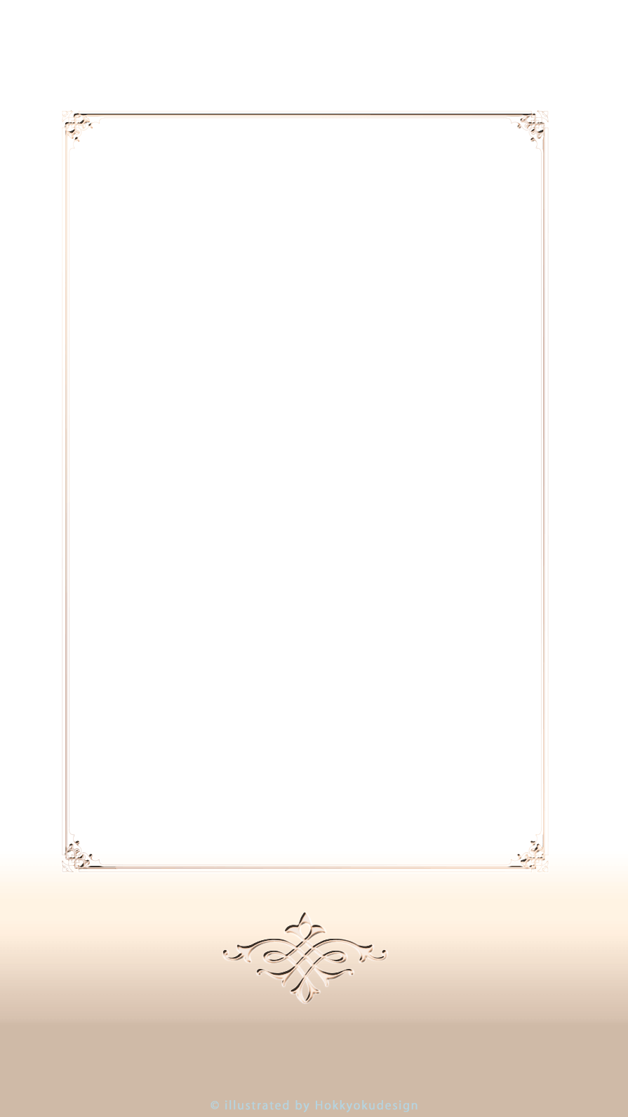 iPhone6 枠の壁紙