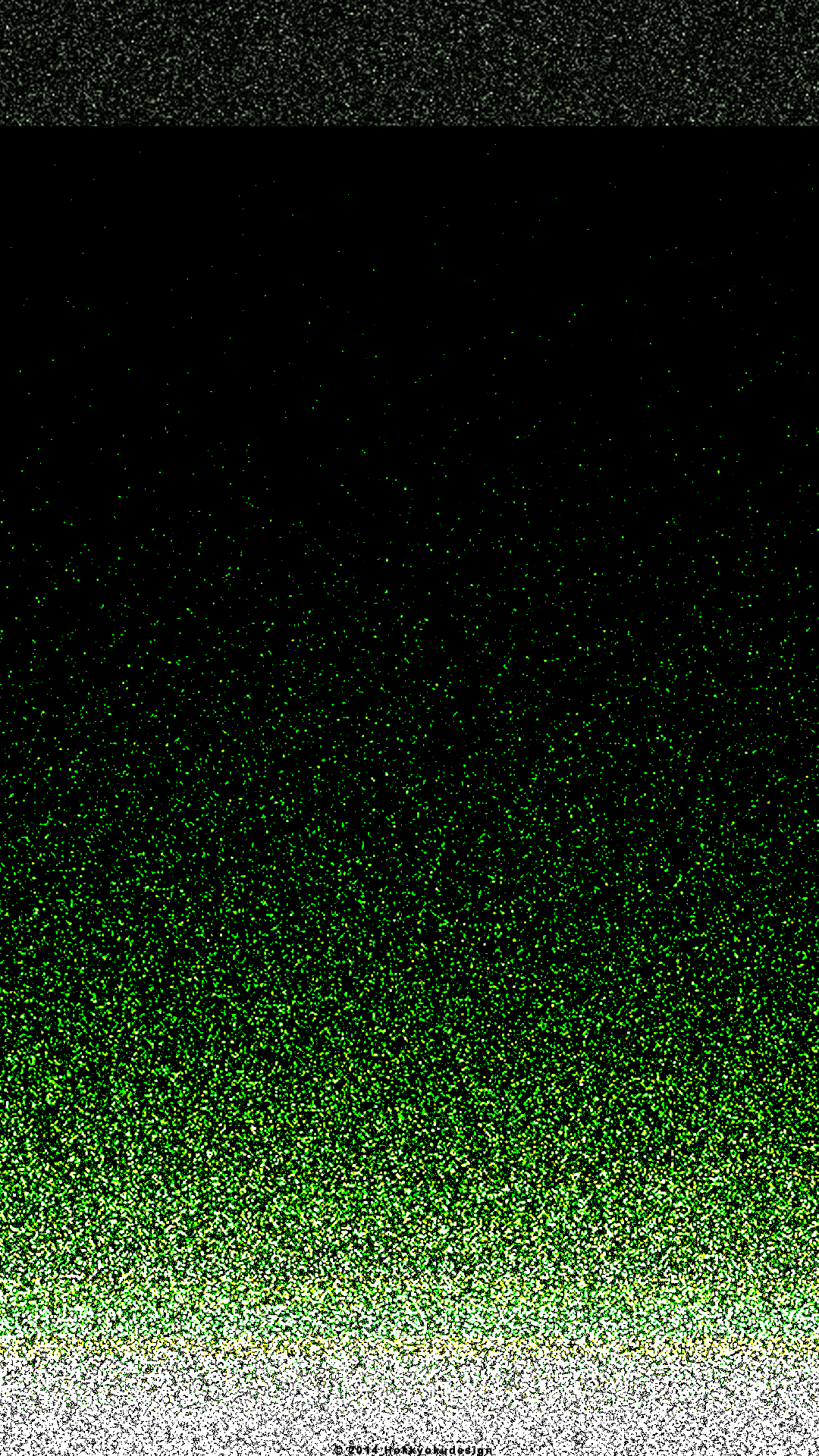 宇宙の壁紙　グリーンダスト