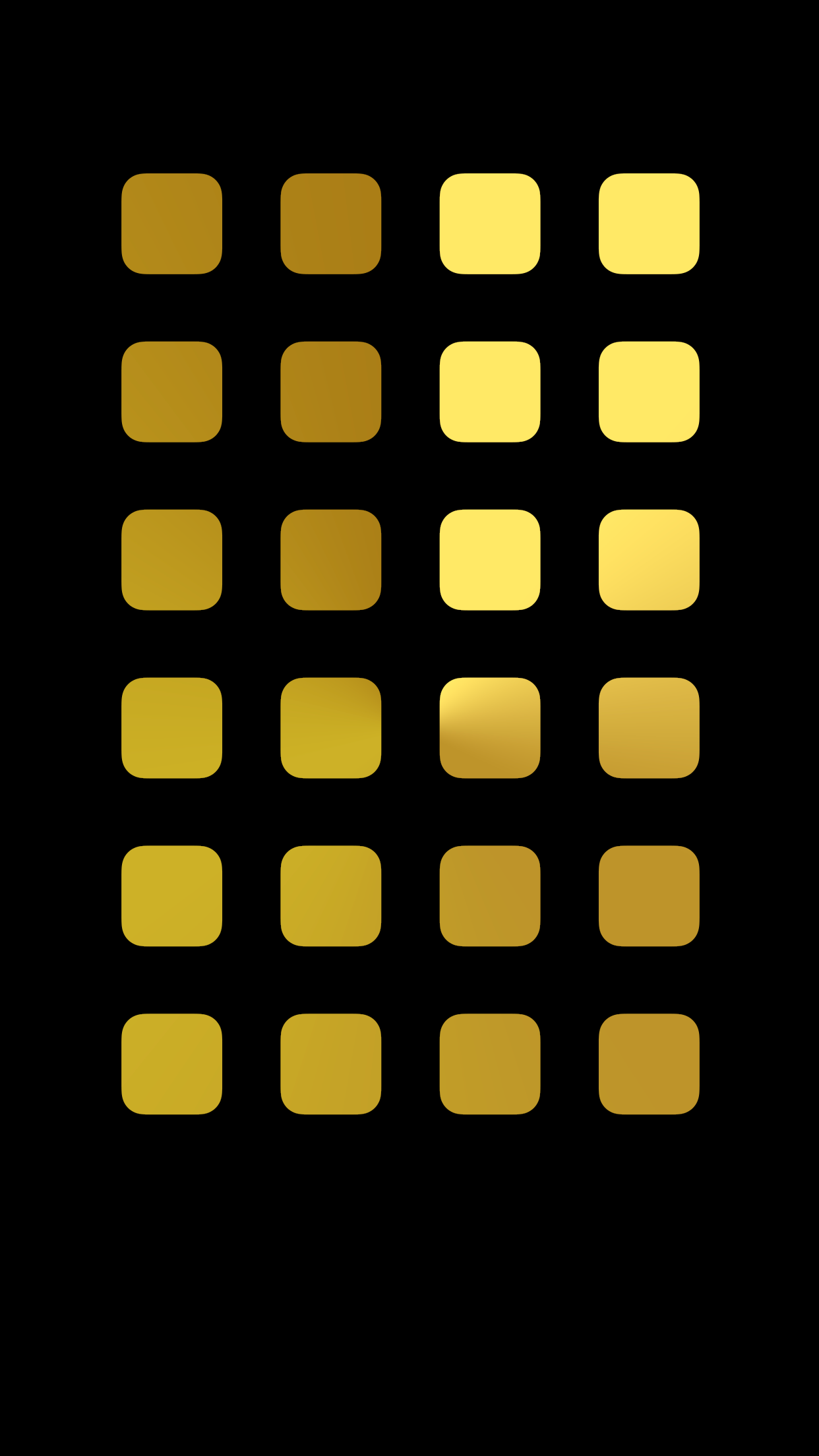 iPhone6 Plus 動く棚の壁紙　ブラックゴールド