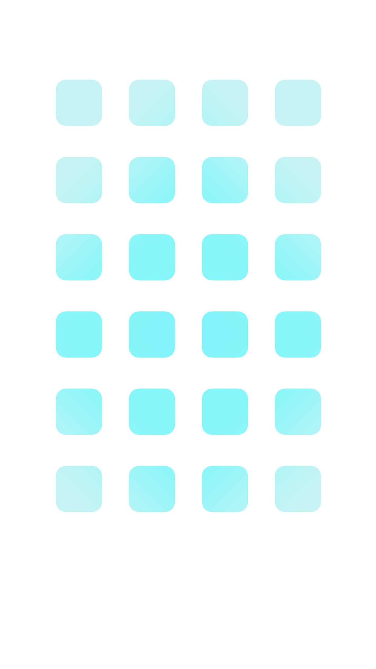 iPhone6 Plus 動く棚の壁紙　スカイブルー