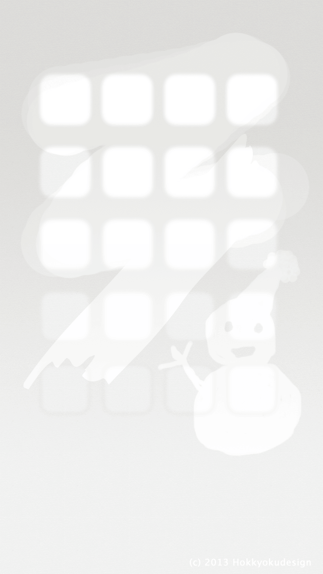 ドックが消える壁紙　スペシャル