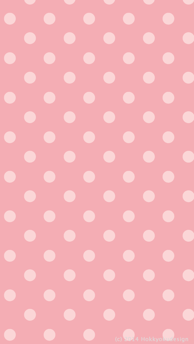 iPhone / Android用ロック画面壁紙　ディープピンク