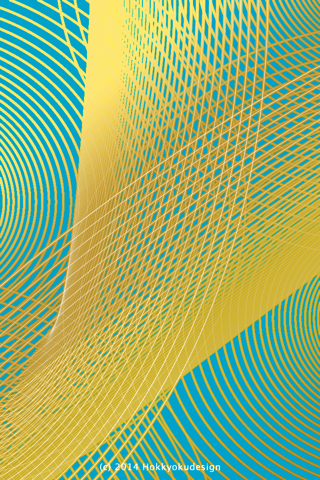 iPhone / Android用ロック画面壁紙　ブラックアンドホワイト